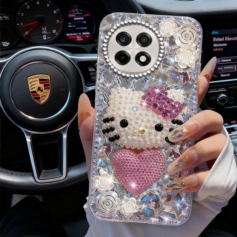 高端奢华镶钻手机壳，不掉钻，不发黄