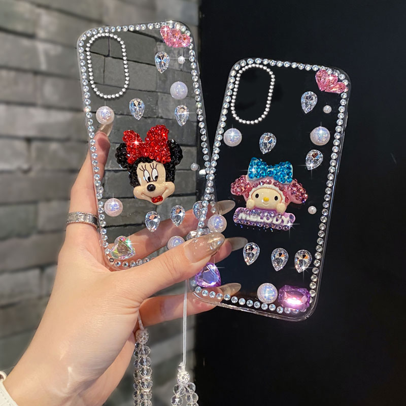 PC硬壳，满钻奢华保护套，不掉钻