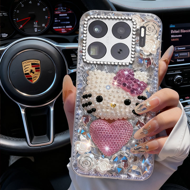 高端奢华镶钻手机壳，不掉钻，不发黄