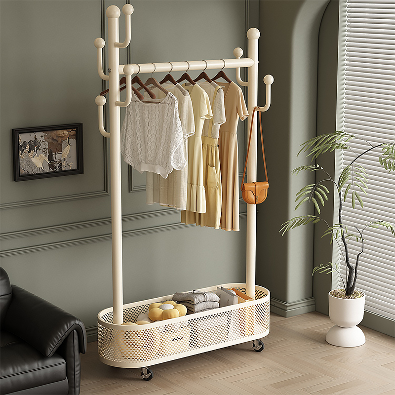 【升级32管】可移动衣帽架