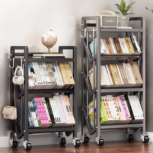 热销10万+铁艺书架落地