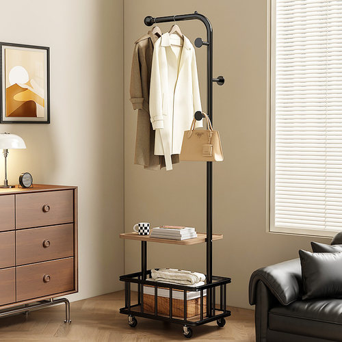 2015新款中古风落地衣架