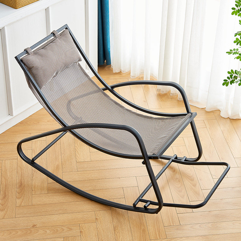 夏季摇椅家用摇摇椅大人逍遥椅老人懒人阳台休闲躺椅北欧户外单人