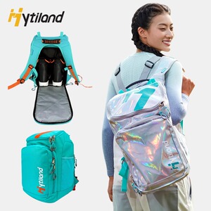 Hytiland儿童单双板滑雪鞋包手提双肩两用干湿分仓可装头盔雪具包