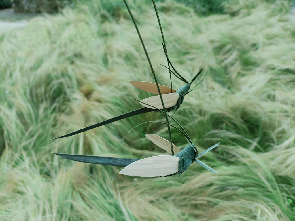 棕编遗文特色旅游商品学生手工