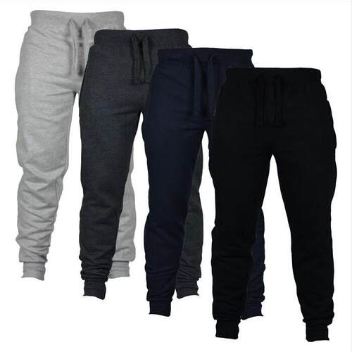 2015 men s casual pants sports trousers Slim feet S-XXL
