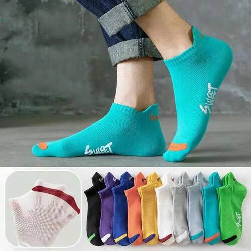 socks men summer 5pc ankle socks cotton socks socks袜子男