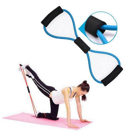 fitness resistance bands,4 colors elastic exercise yoga band
