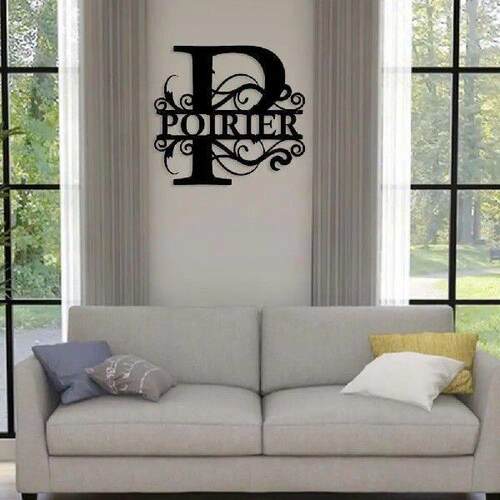 Personalized Metal Sign Vintage Metal Sign Elegant Metal