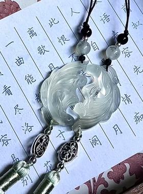 双鱼佩挂件国风中式灵动小鱼古风装饰品双鱼佩饰品包包钥匙扣礼物