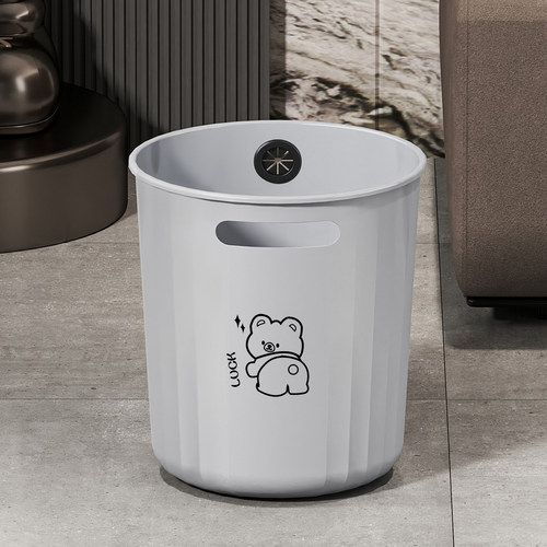 免压圈大容量垃圾桶家用客厅