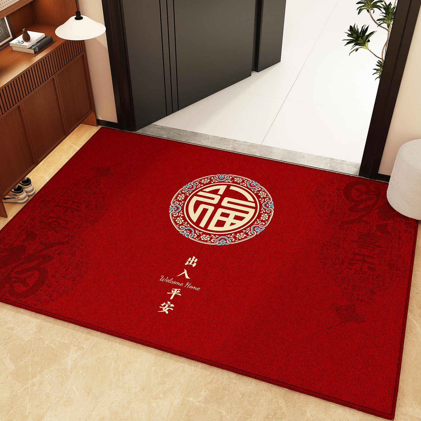 【升级款】臻丝钻绒乔迁入户地垫
