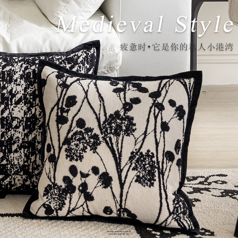 沙发抱枕卧室床头靠枕腰枕靠背垫