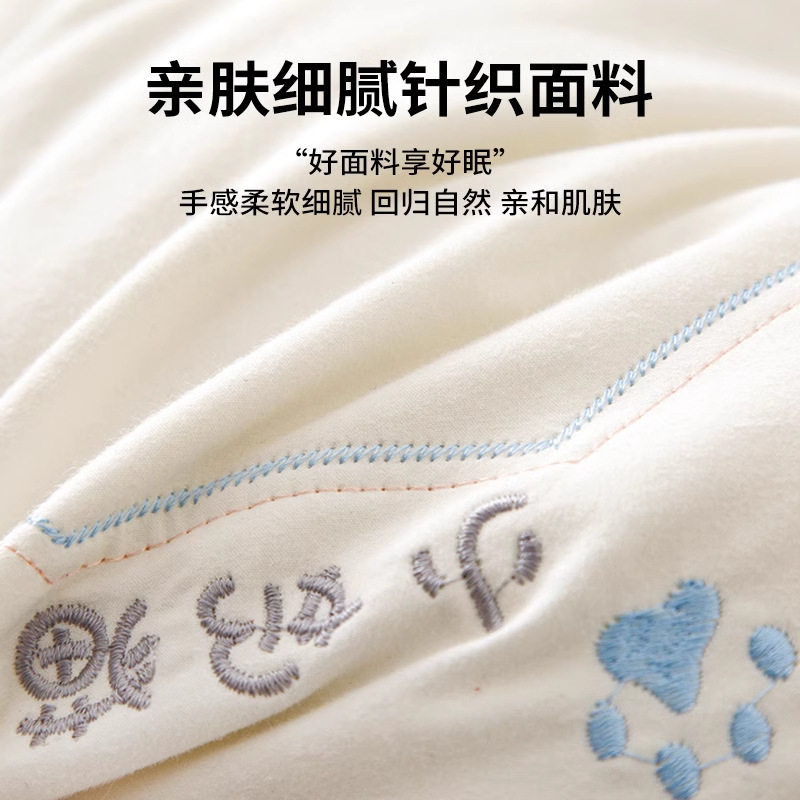 枕头儿童6岁以上护颈椎助