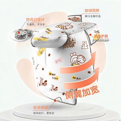 电动车挡风被冬季升级款