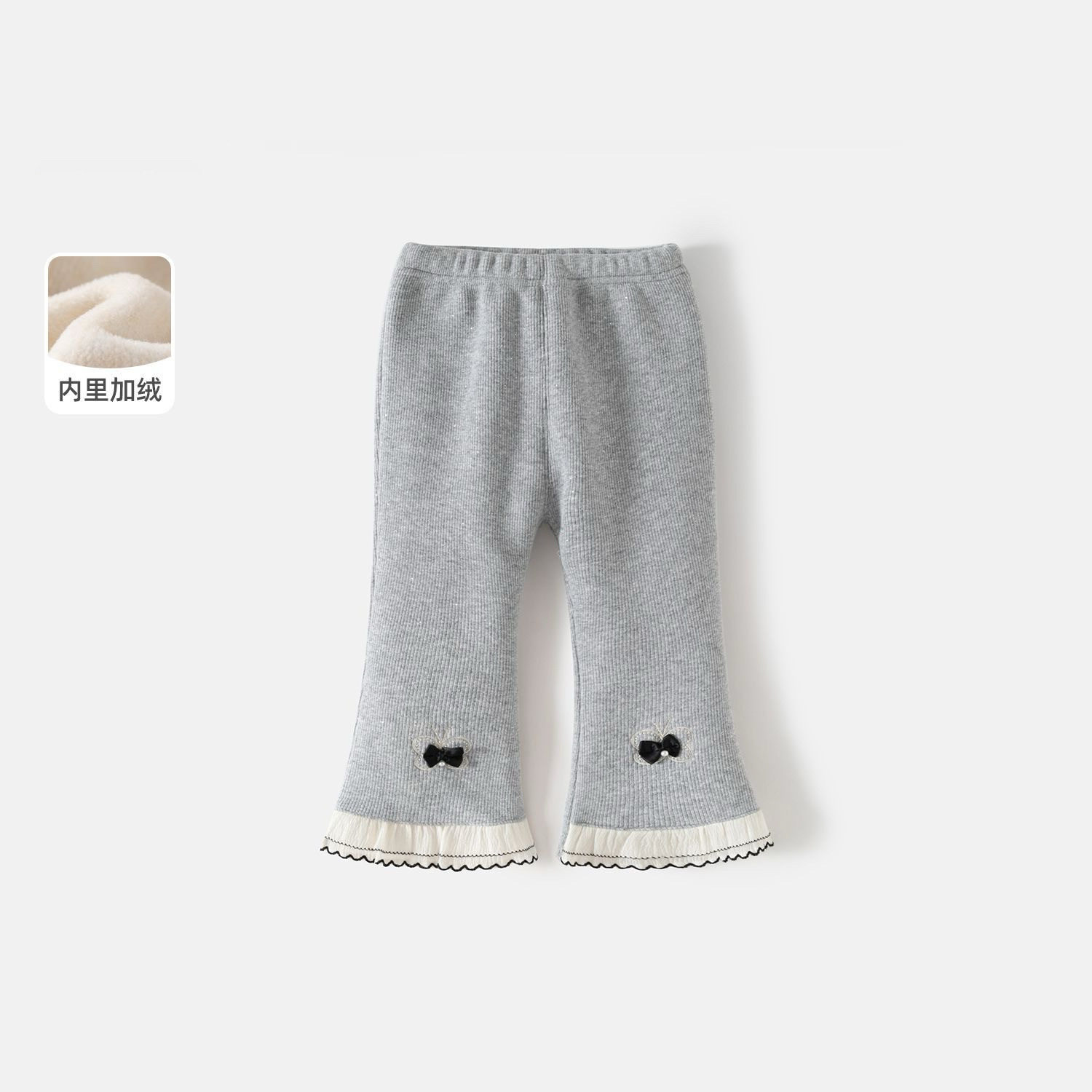 女童裤子冬装新款洋气宝