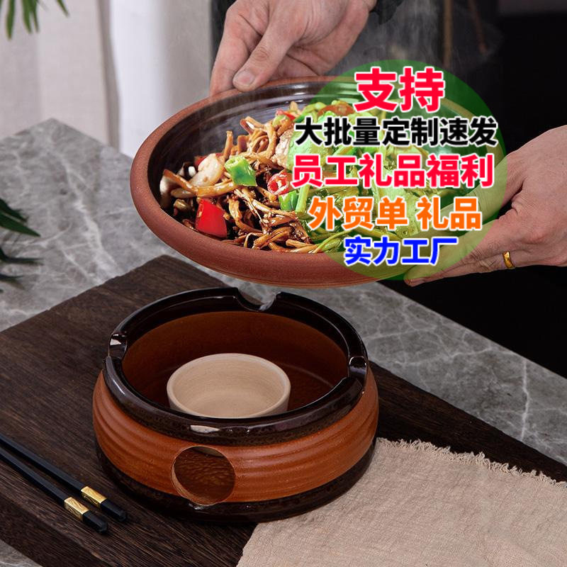 复古土陶砂锅炖锅赣湘菜
