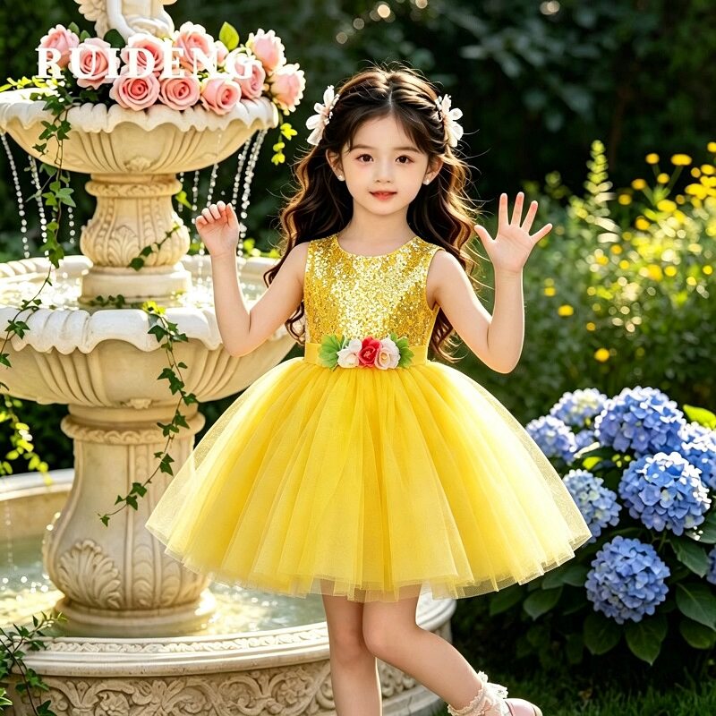 小芽芽小种子舞蹈幼儿园小学生大合唱金色童年舞蹈茉莉花黄舞蹈服