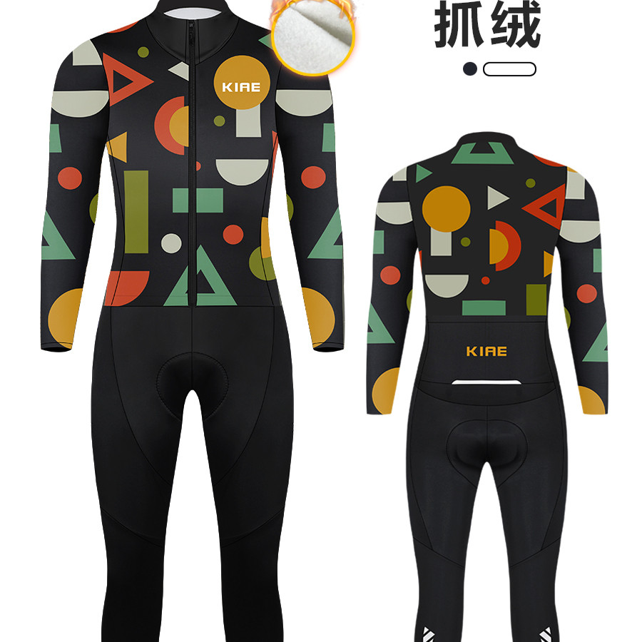 kiae秋冬抓绒全身连体骑行服男女公路自行车山地单车骑行防风保暖,自行车/骑行装备/零配件,专业骑行服,淘宝优惠券,粉丝福利购,淘宝优惠卷