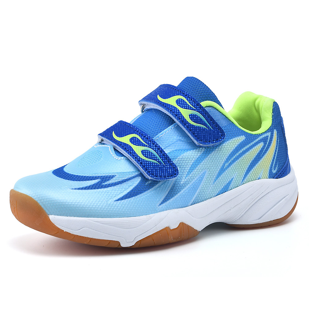 专业儿童乒乓球鞋速搏特男女防滑透气大小童训练比赛免系带运动鞋