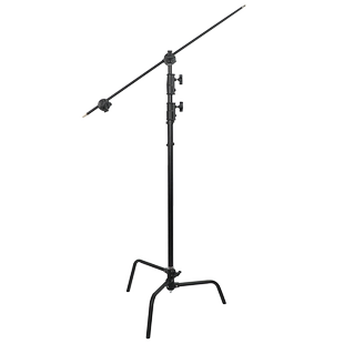 AOFUTU奥富图拍摄C-stand黑色魔术腿灯架快拆中轴拆卸C型架摄影魔术腿支架灯架横臂支架灯架三脚架摄影灯架