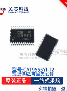 接口芯片CAT9555YI-T2 CAT9555YI CAT9555 TSSOP-24