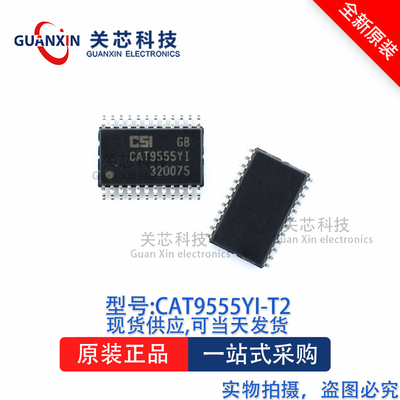 接口芯片CAT9555YI-T2 CAT9555YI CAT9555 TSSOP-24