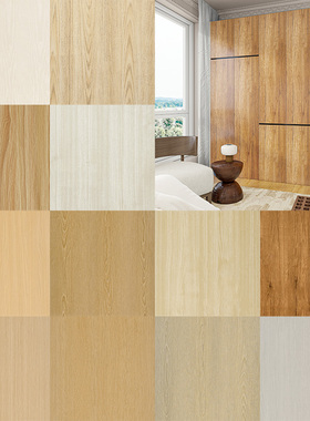 衣柜子专用贴纸翻新自粘仿木纹旧家具原木色装饰改造防潮防霉pvc