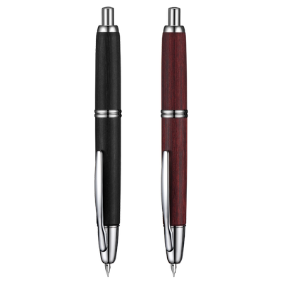 日本百乐钢笔按压式18k练字送礼