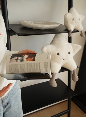 TEXDREAM态度 星星抱枕沙发毛绒玩具女孩娃娃公仔靠枕玩偶ins礼物
