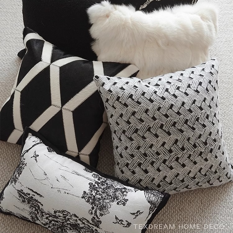 Texdream极简轻奢客厅抱枕靠垫