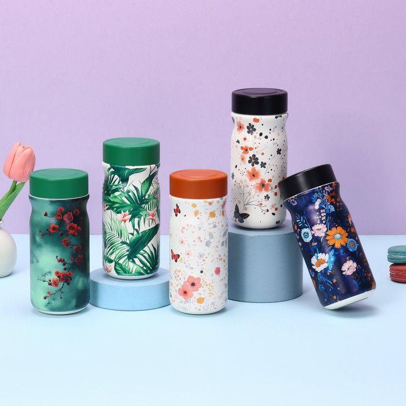 进口时尚小巧可爱牛奶杯316不锈钢保温杯便携迷你礼品口袋杯