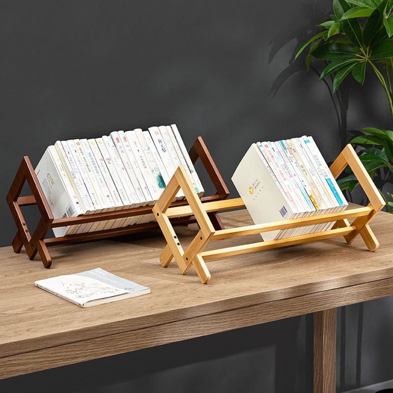 客厅小书架简易桌上桌面书架书桌上的置物架收纳架飘窗书桌书架