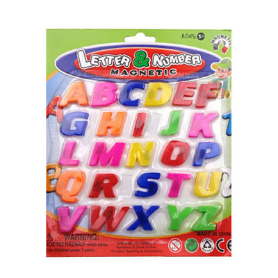 推荐COLORFUL ABC ALPHABET FRIDGE MAGNET EARLY LEARNING EDUCA