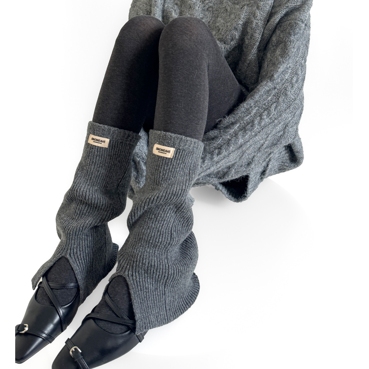 秋冬羊毛深灰显瘦不打底连裤袜