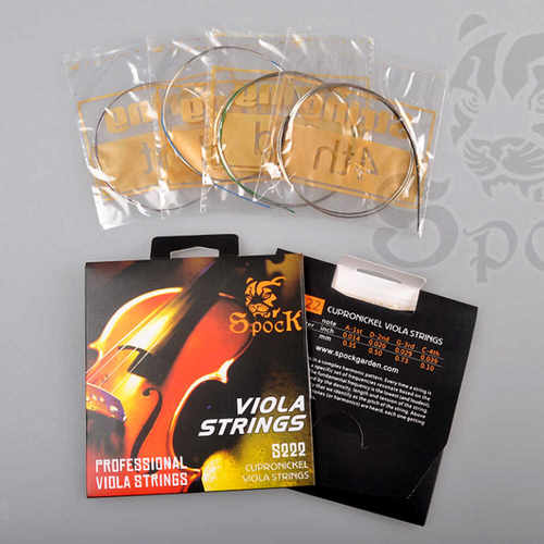 Spock中提琴弦德银合金缠弦