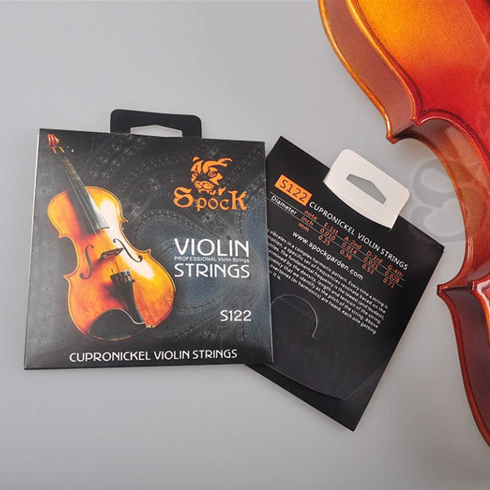 香港Spock小提琴弦德银合金缠弦