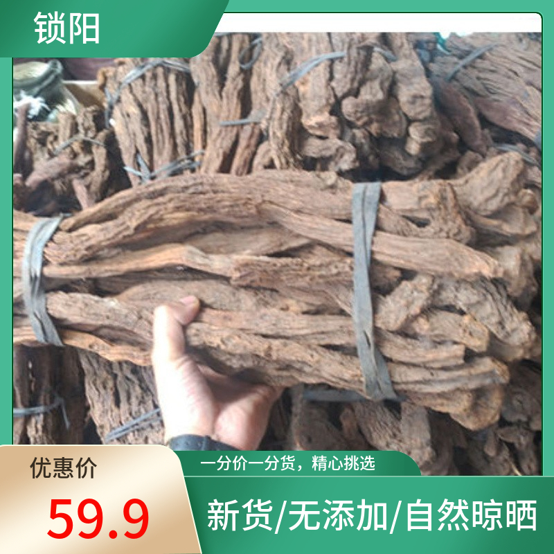 正宗甄选 锁阳250g锁阳 锁阳片新鲜干货