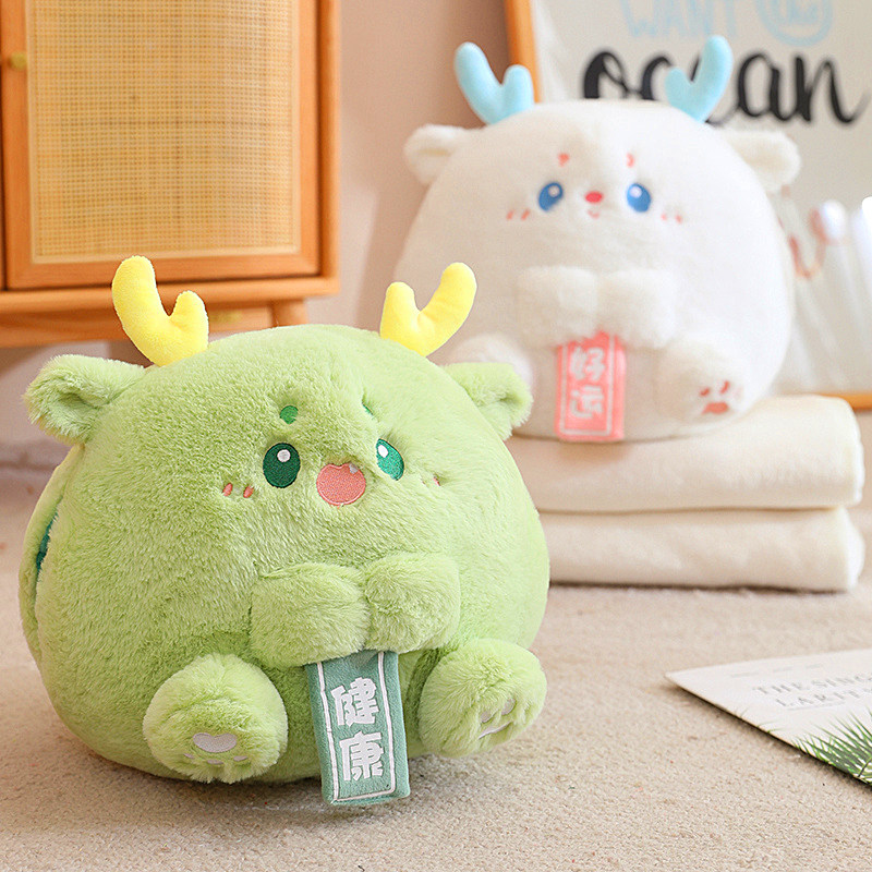 二合一奶龙暖手抱枕被子两用办公室午睡毯子枕头龙年毛毯车用靠枕,居家布艺,抱枕被,淘宝优惠券,粉丝福利购,淘宝优惠卷