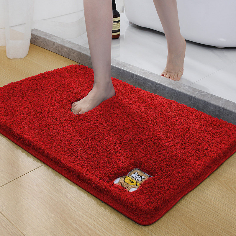 防滑地垫浴室厕所卫生间吸水门垫家用卧室床边速干保暖脚垫子地毯,居家布艺,家用脚垫,淘宝优惠券,粉丝福利购,淘宝优惠卷