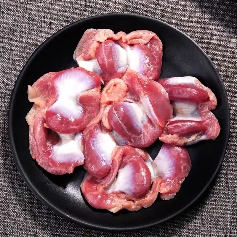 新鲜鸡胗净重4斤 单冻无冰衣鸡肫烧烤卤味小串食材商用批发顺丰