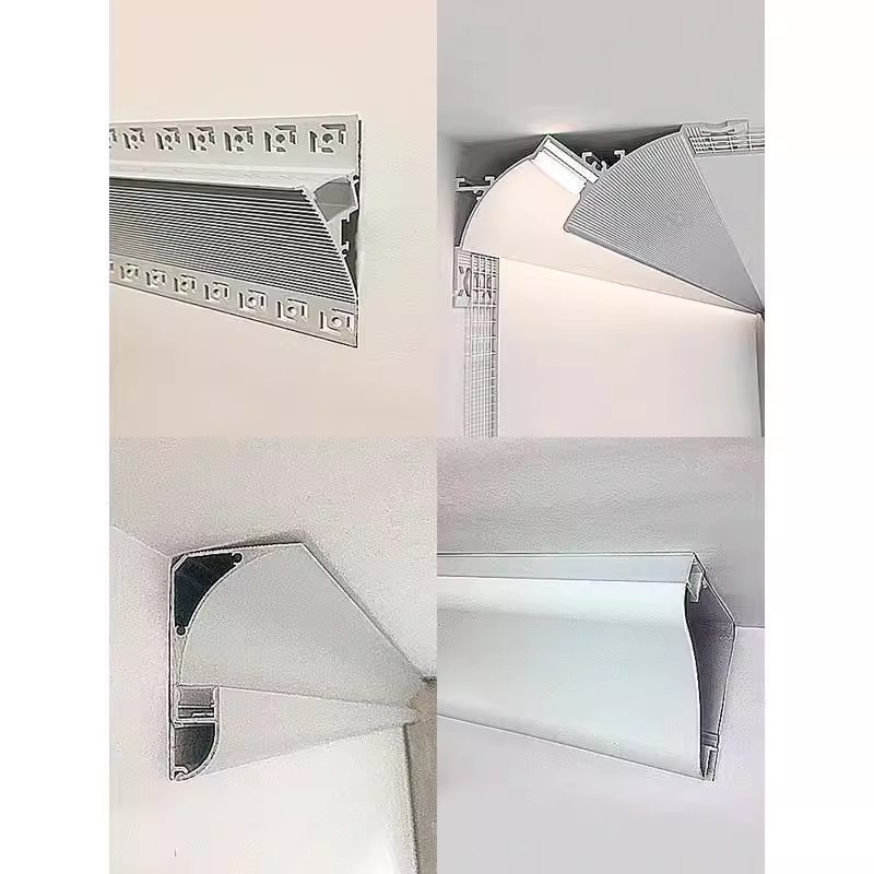 石膏线反光无主灯洗墙免回