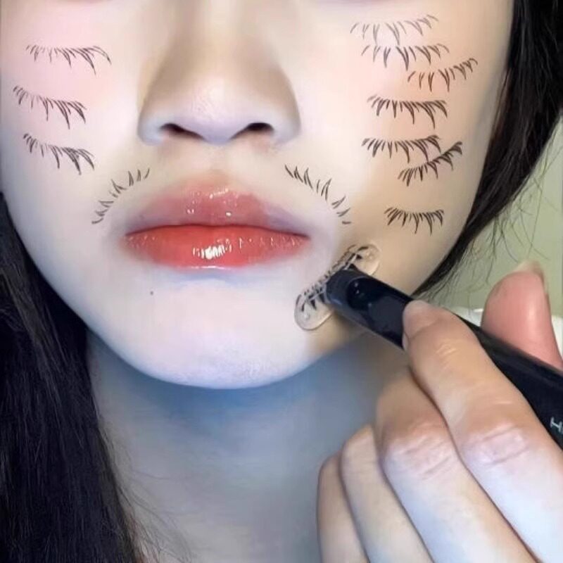 正品下睫毛印章眼线 线笔液二合一防辅助睫毛膏水汗不易晕染神一