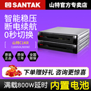 SANTAK山特C1KR 服务器防停电断电保护 UPS不间断电源1KVA机架式