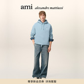 Ami 宽松套头衫 Paris白色ADC连帽卫衣 男女同款