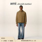 季 男士 末甄选 Ami Paris 立体ADC塔夫绸夹克 爱心翻领外套