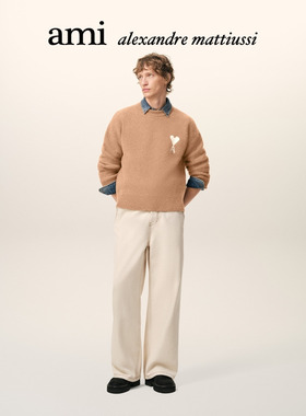 Ami Paris白色ADC云朵毛衣 针织衫