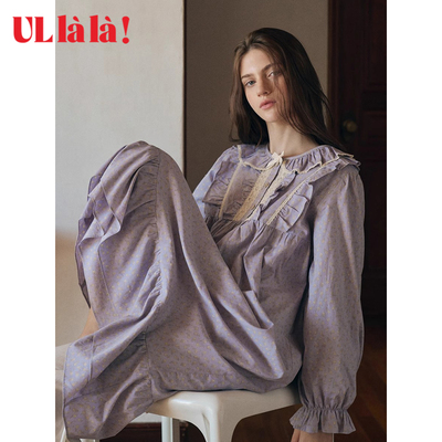 Ullala纯棉睡裙韩国进口新品