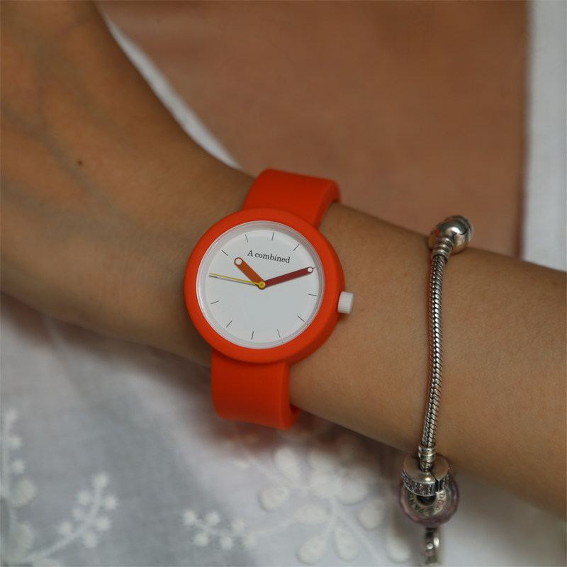 男女通用果冻手表简约风简约风