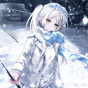 抱盒50张 冬日情侣插画头像原创圈直购高清无水印 小行星扭蛋lie